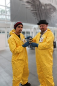 Chillin with Jesse Pinkman and Walter White Cosplay