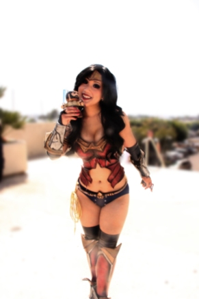 PlayArts SquareEnix Wonder Woman @chubearcosplay